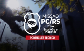 Logo Missão PC/RS Português Teórico
