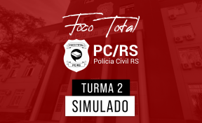 Logo Foco Total PC/RS - Simulado - Turma 2