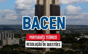 Logo BACEN - Português: Teórico + Resolução de Questões