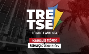 Logo TRE/TSE - Português: Teórico + Resolução de Questões