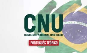 Logo Concurso Nacional Unificado - Português: Teórico + Resolução de Questões