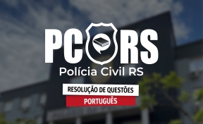 Logo PC-RS - Português - Questões por Assunto