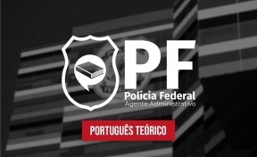 Logo Polícia Federal  - Português Teórico