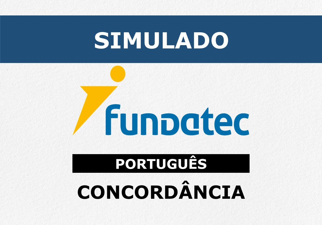 Logo Simulado Fundatec - Português - Concordância