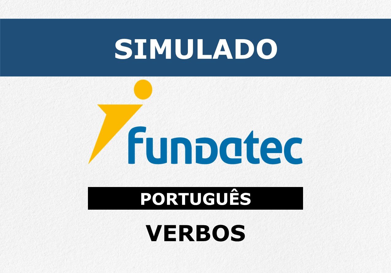 Logo Simulado Fundatec - Português - Verbos